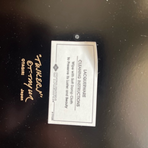 Vintage Japanese Lacquereware Tray - Picture 4 of 4